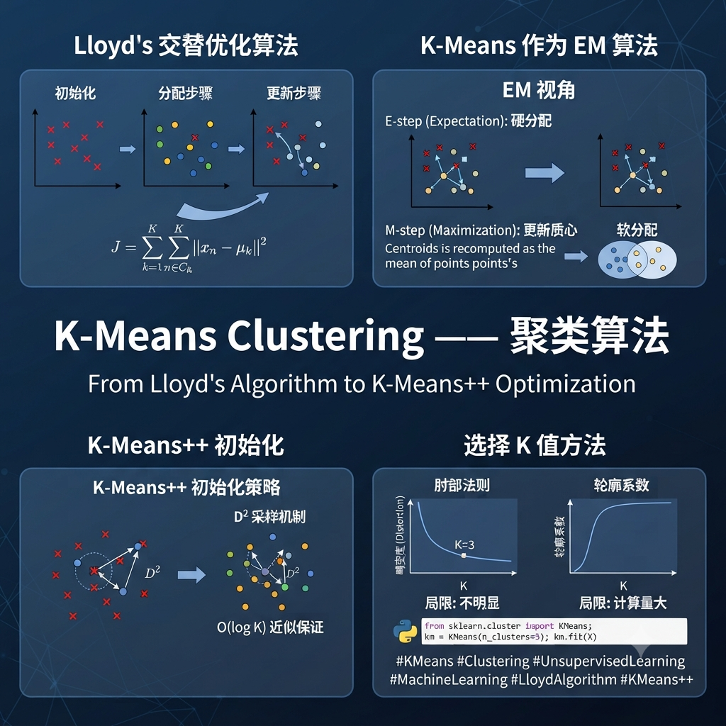 K-Means Clustering —— 聚类算法