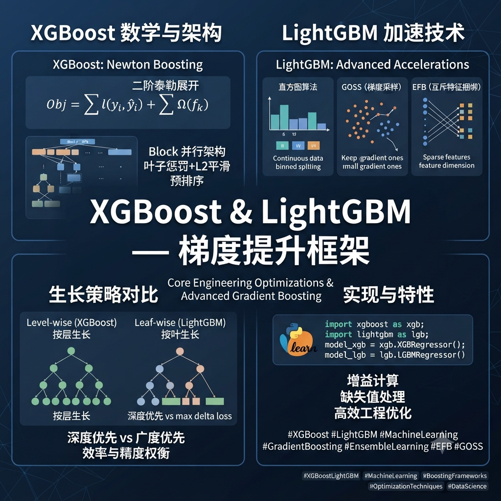 XGBoost & LightGBM —— 梯度提升框架